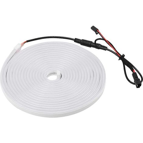 Bande LED en silicone souple pour coffre, éclairage intérieur de voiture blanc chaud (1/5)