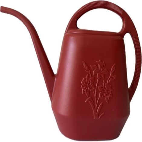 Annaffiatoio da giardino da 4 L, in plastica con beccuccio lungo, universale per interni ed esterni, per giardino, orto e fioriere