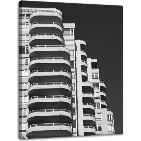 Leinwanddruck Architektur Balkone 30x40 cm