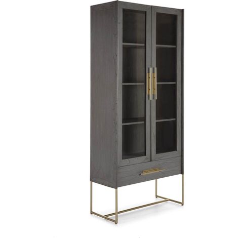 Vitrine ores - Gris, doré (1/5)
