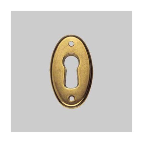 BOCCHETTA PER MOBILI '30625' 22x37 mm - Ottone antico