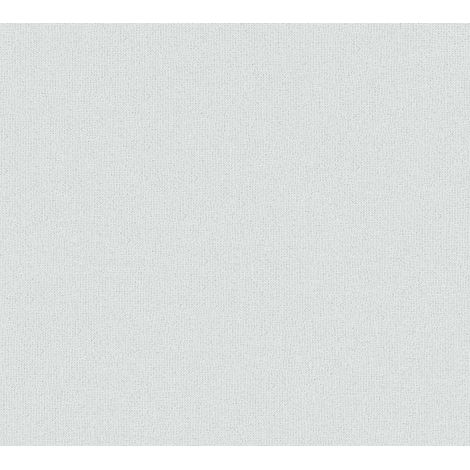 Papier peint uni gris argent Tapisserie intissée texturée Papier peint moderne et élégant idéal pour couloir et chambre (1/4)