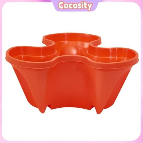 Cocosity jardinière empilable Jardinière verticale empilable en trois dimensions, pot de fleurs à 3 pétales, pot de jardin essence (1/5)