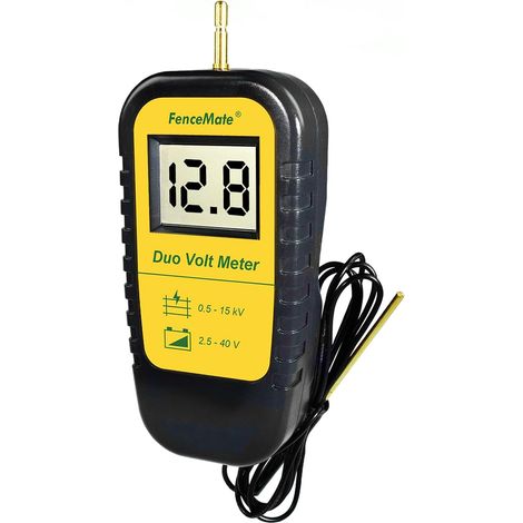Digital Dual testeur de clôture électrique pour vérifier la tension 0,5-15KV et la tension de la batterie 2,5-40v de la clôture électrique (1/5)