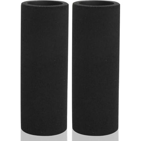Poignées de moto avec couvre-poignées en mousse antidérapante, anti-vibrations, diamètre intérieur de 1,25 à 1,4 pouce (1/4)