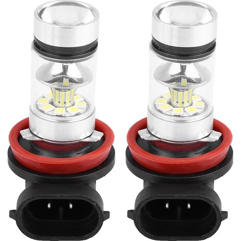 Auto-Außenbeleuchtung, 2 Stück 100W Superhelle LED-Scheinwerfer-Nebelscheinwerferlampe (Weißes Licht).