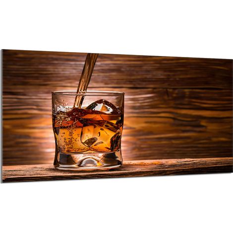 Protection de plaque de cuisson en verre 90x52 Whisky (1/5)