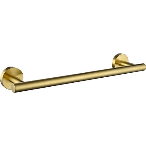 Toallero de baño, de pared, acabado en metal cepillado, modelo BG-45cm (1/2)