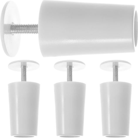 4 Pièces Pièces de Rechange pour Volets Roulants, 4 Butées de Fin de Course en Plastique Blanc, Compatible Stores et Fenêtres, Installation Rapide, Usage Pratique (1/5)