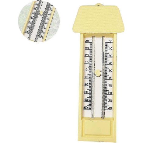 Les thermomètres numériques pour serres (température maximale et minimale) sont des thermostats utilisés pour mesurer les températures les plus élevées et les plus basses à l'intérieur d'une serre. (1/5)