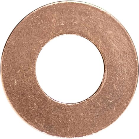 Rondella di rame JBM 53464 resistente al calore 30 pezzi