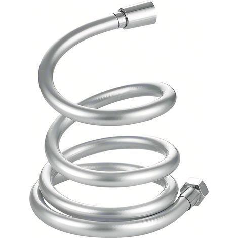 1 Flexible de douche universel 1,5 m PVC avec protection anti-torsion et raccord en acier inoxydable 304 pour salle de bain (1/5)