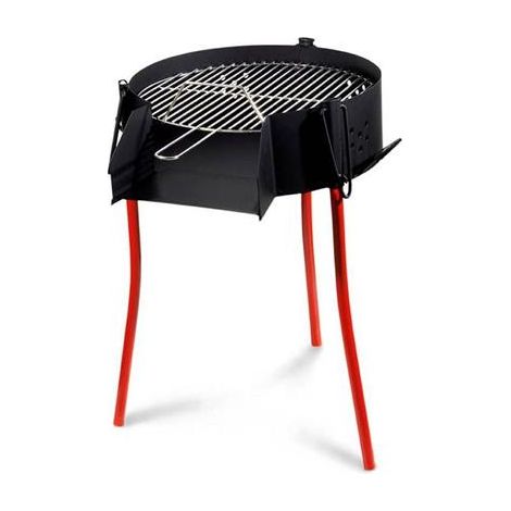 Barbacoa rustica GARCIMA 60 + parrilla rueda 41050