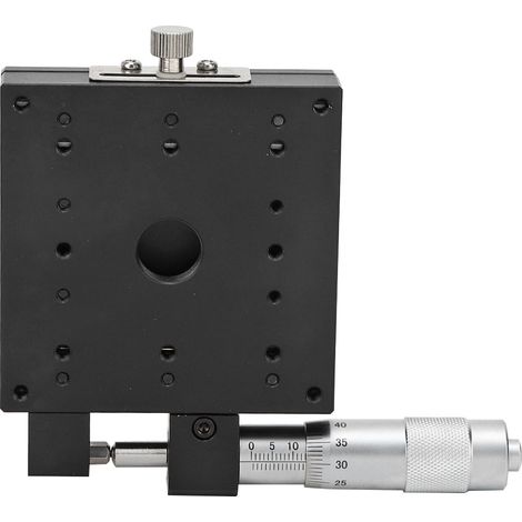 Zoternen SEMX80-AS Mikrometer Manueller Gleittisch Lineartische Kreuzrollenführung 80 80 mm (1/5)