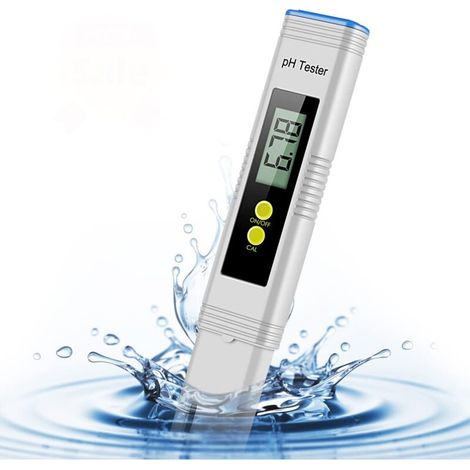 royaluxe -PH-mètre numérique pour l'eau, 0,01 ph, haute précision, type stylo, test de pH pour culture hydroponique, plage de mesure de 0 à 14 pH, test d'eau pour la maison, les piscines et les aquari (1/5)