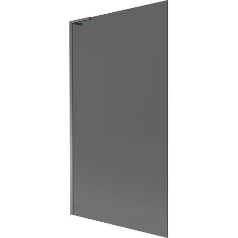 Mexen Next L Duschwand für Badewanne 1-flügelig 100 x 150 cm, grafit, Gun Metal - 895-100-000-03-40-95 (1/5)