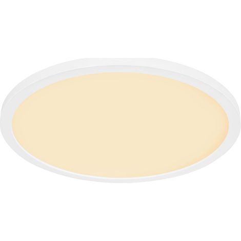 Globo - plafoniera - Sapana - bianco - plastica - Ø 42cm - LED -