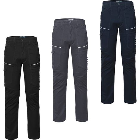 Pantaloni da lavoro donna Rossini R-Stretch Lady invernale - M - Grigio