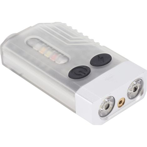 EDC-Taschenlampe für den Schlüsselanhänger, 3,7 V, 1000 mAh, IP65, 365 nm, wiederaufladbar, Mini-Schlüsselanhängerlampe für Spaziergänge, Suche und Notfälle (1/5)