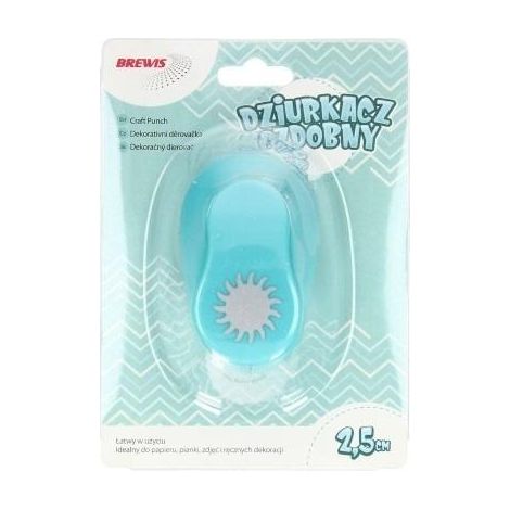 Dekorativer Stanzer – Sonne 2,5 cm MIX
