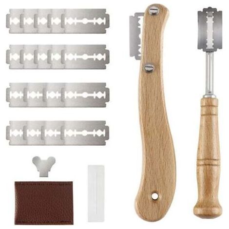 Couteau à pain électrique, couteau à viande congelé électrique avec moteur puissant de 110 W, lame en acier inoxydable portable pour couper la viande, le pain, le fromage (1/4)