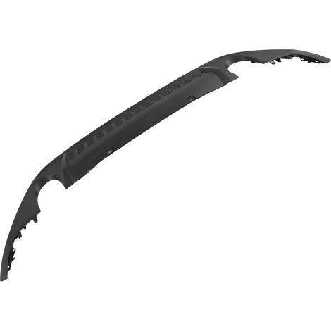 Déflecteur de bouclier arrière noir mat, remplacement direct pour VW Golf MK7 2013-2016, diffuseur de pare-chocs, garniture inférieure, kit standard (1/5)