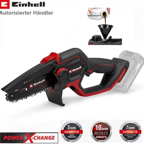 Einhell Ast Kettensäge GP-PS 18/20 Li BL-Solo Automatische Kettenschmierung