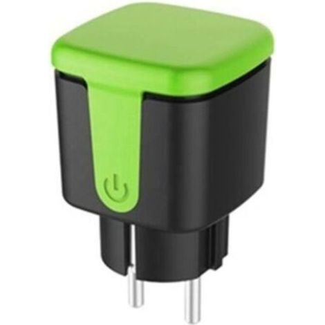 Prise Intelligente ExtéRieure, Prise Intelligente à TéLéCommande WiFi 16A avec Fonction de Surveillance de L'Alimentation, pour Prise Tuya Smart Life Alexa EU (1/5)