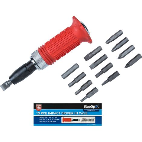 Blue Spot Tools 13 Piece Impact Driver in Case (1/5)