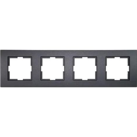 Cornice interruttore Panasonic Novella 4 elementi teknopolimero