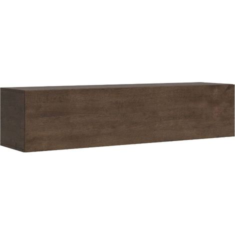 Pensile TV Ribalta con foro passacavi Isoka 173 cm Noce