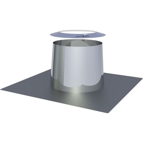 Solin toit plat conique inox