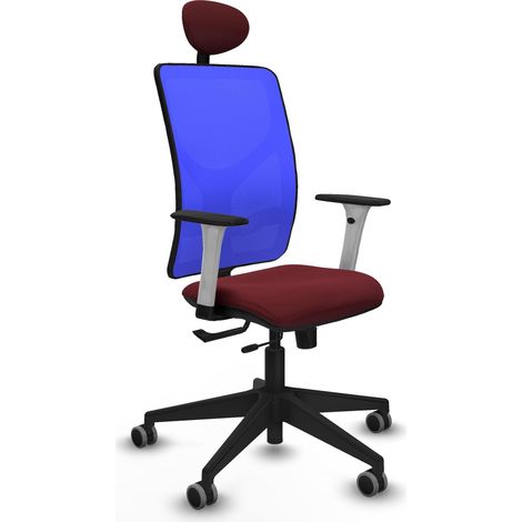 Bürostuhl piqueras y crespo Motilla weiß Schaumstoff hoher Dichte (1/2)