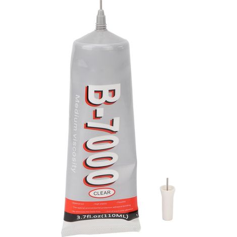 Colle transparente extra-forte 110ml pour cadrans de montre - Adhésif polyvalent à aiguille (1/5)