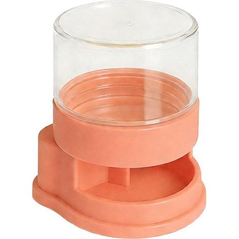 Abreuvoir pour animaux de compagnie, recharge automatique,-Rose (1/2)