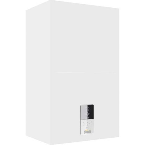 Chaudière à condensation instantanée A avec échangeur primaire en acier inoxydable épais méthane et gpl 42x32xH70 cm Bluehelix Hitech Rrt