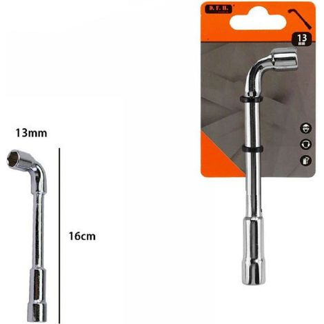 Clé à Douille Douille Hexagonale Acier Chrome Vanadium 13 Mm 60234