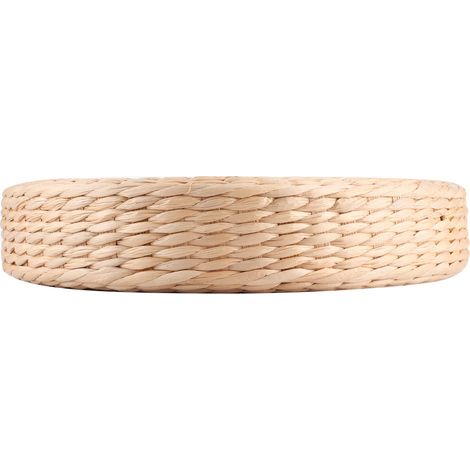 Coussin rond épais pour sièges d'intérieur, pouf décoratif pour tatami, yoga zen et cérémonie du thé (1/5)