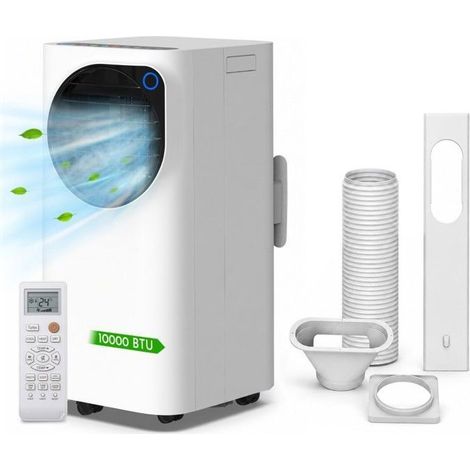 Climatiseur portable - GÉNÉRIQUE - 3 en 1 - 10000 BTU - Connecté Wi‑Fi - Déshumidificateur (1/5)