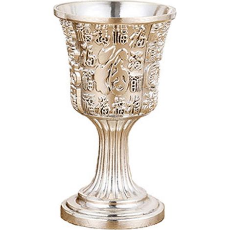 Verre à vin anti-décoloration grande capacité, solide, lisse et stable, récipient à boire avec poignée fine, style antique, mini-verres à vin pour banquet