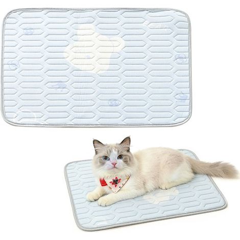 9070cm, Talla 2XL, Alfombrilla de compresión de hielo portátil para verano, Alfombrilla lavable para perro, Cojín refrescante, Cojín de asiento (1/5)