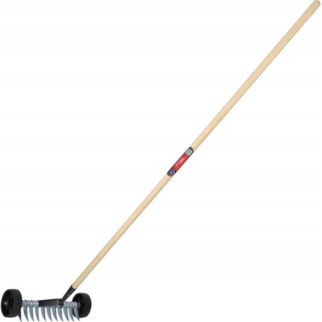 KADAX Grubber mit Rädern mit Stiel, 175 cm