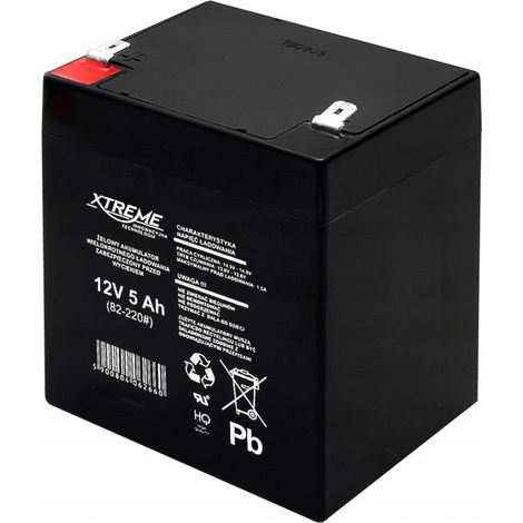 Básculas de básculas de gel UPS de 12 V y 5 Ah para cajas registradoras de automóviles (1/4)