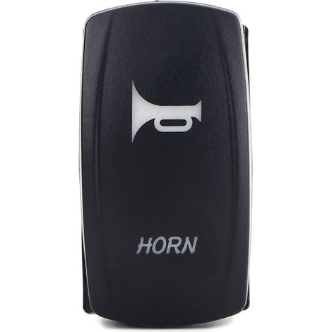Interrupteur à bascule 3 broches 12V-24V avec klaxon marche/arrêt pour voiture, caravane, camping-car, bateau, nautisme (1/5)