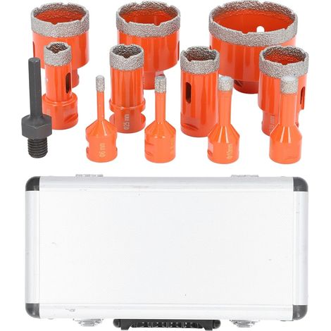 Kit de Scie Cloche Coupe Efficacement les Carreaux de Céramique, Marbre, Granit, Tige Hexagonale M14 Polyvalente (1/5)