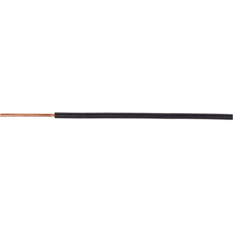Installationskabel H07V-U (DY) 10 schwarz /100m/