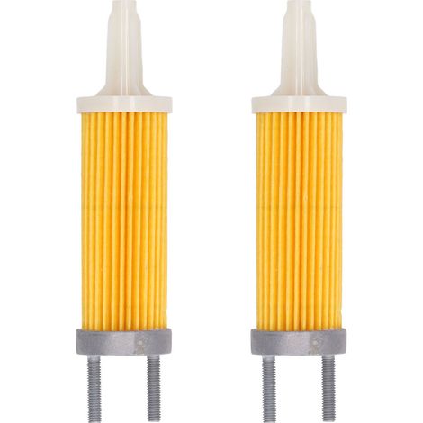 Filtre à Carburant 2 Pièces pour Générateur 186F 188F 190F 192F, Filtre à Essence en Métal et Plastique pour Moteur à Air