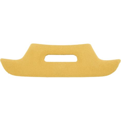 Cache inférieur de volant décoratif avec trou, remplacement pour Chevrolet Camaro 2016-2021 (conduite à gauche), jaune (1/5)