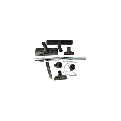 Kit d’accessoires 9 pièces pour aspirateur Kärcher T10/1 – embouts de nettoyage approfondi + adaptateur – compatible avec modèles ecoefficiency (T101ecoefficiency) (1/5)