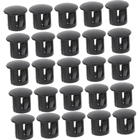 de 100 bouchons ronds en plastique pour œillets capuchons de (1/5)